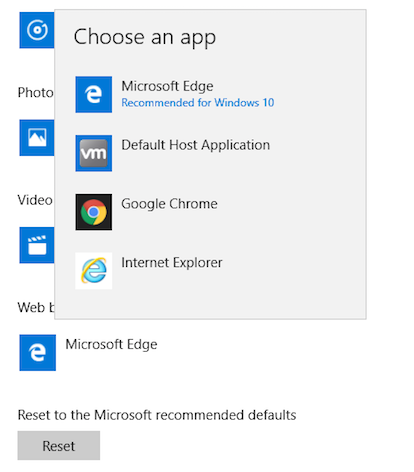 how to change default video player in internet explorer