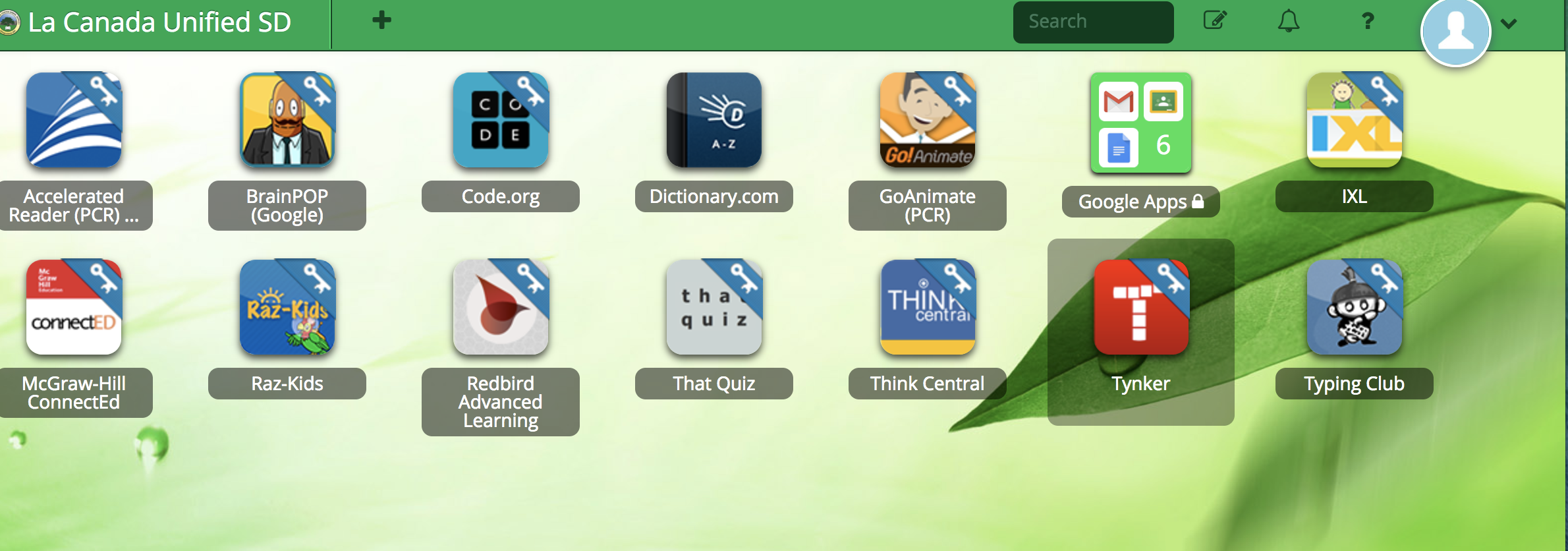 Classlink: Access to Online Student and Teacher Resources – La Cañada Unified ...2380 x 836