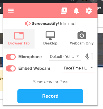 screencastify help